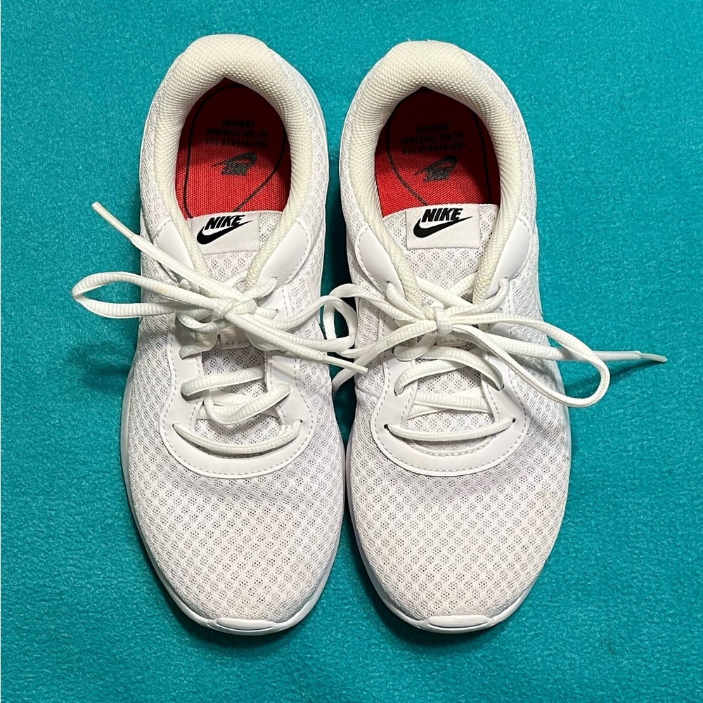 Nike White Mesh Sneakers size 7.5